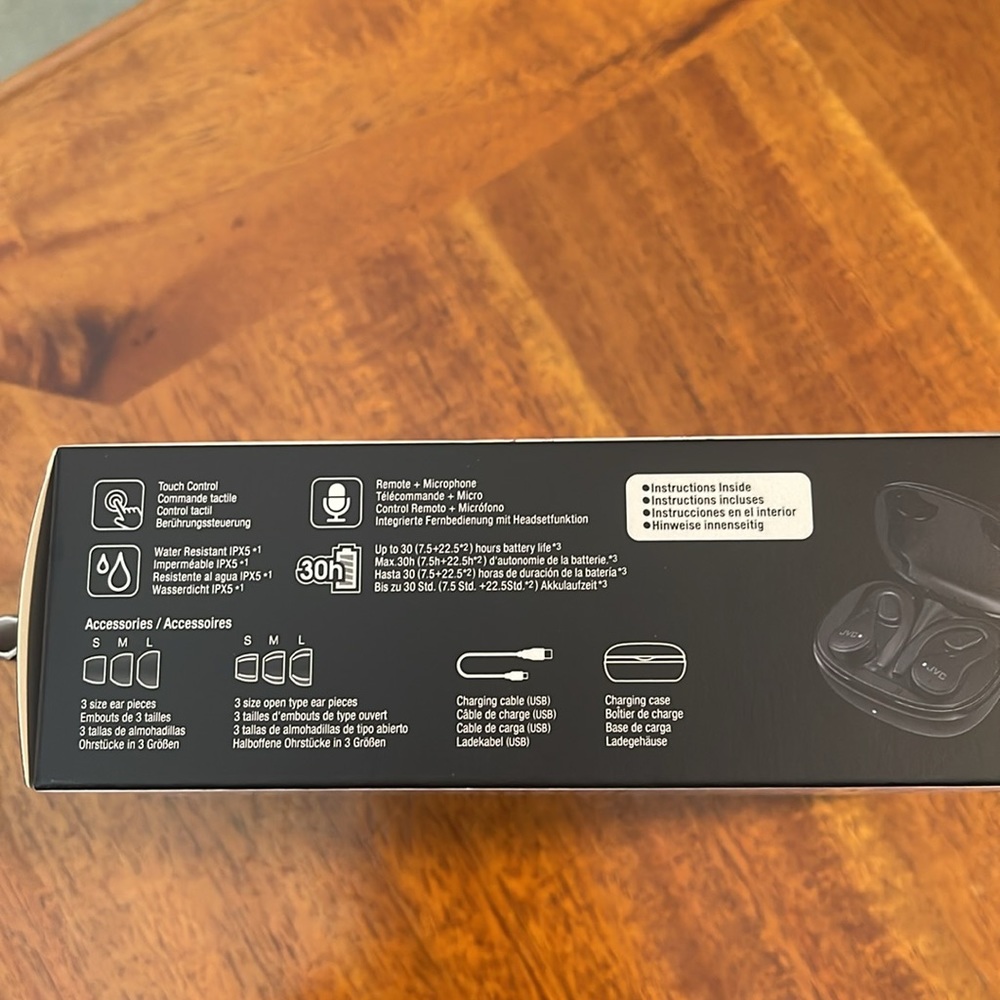 JVC wireless earbuds - Picture 2 of 3